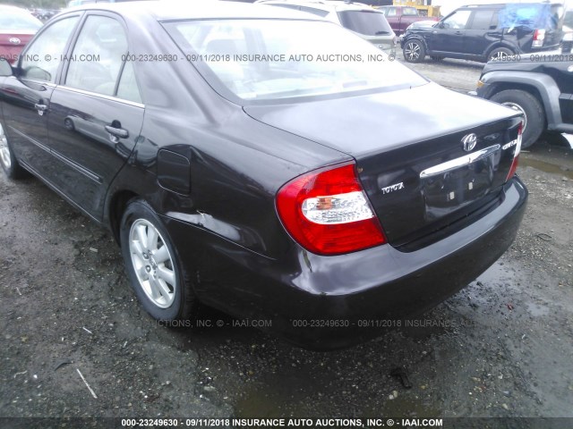 4T1BE32K93U650982 - 2003 TOYOTA CAMRY LE/XLE/SE Bordo foto 6