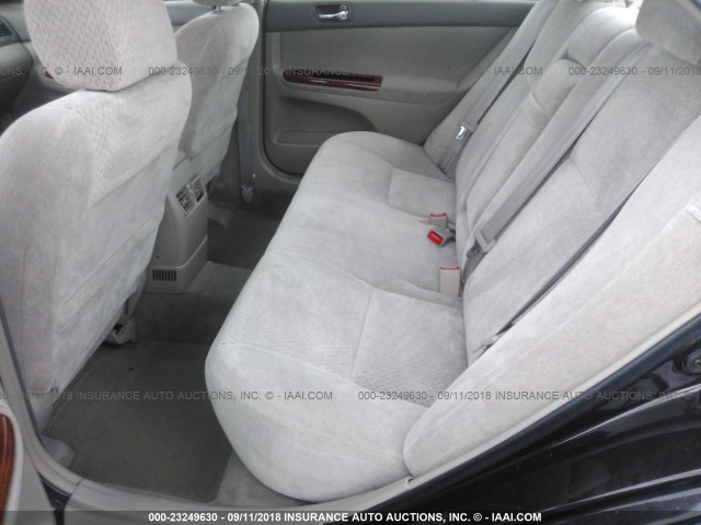 4T1BE32K93U650982 - 2003 TOYOTA CAMRY LE/XLE/SE Bordo foto 8