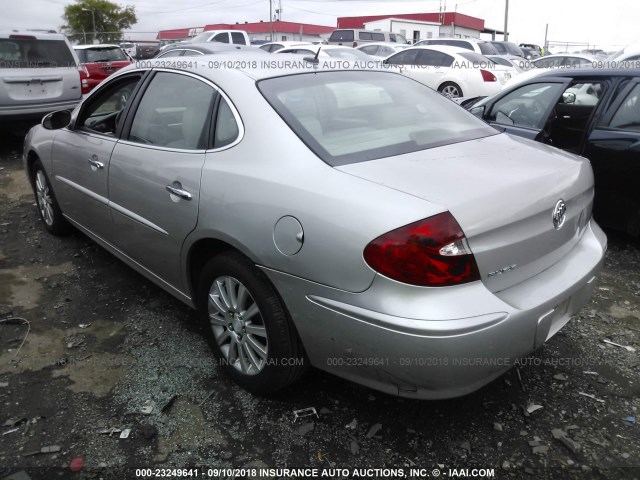 2G4WE587971183984 - 2007 BUICK LACROSSE CXS SILVER photo 3