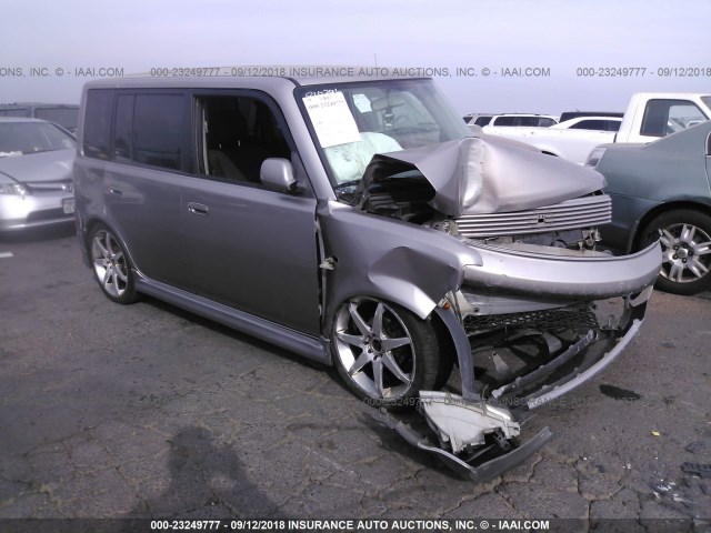 JTLKT324840152359 - 2004 TOYOTA SCION XB Gris foto 1