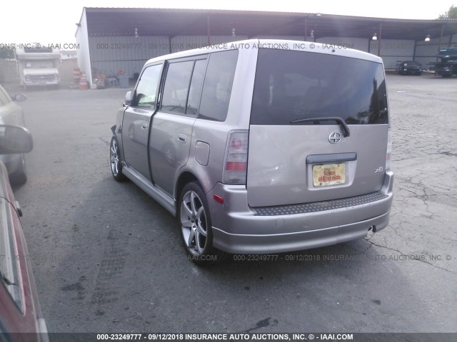 JTLKT324840152359 - 2004 TOYOTA SCION XB Gris foto 3