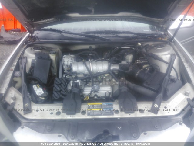 2G2WP552461224693 - 2006 PONTIAC GRAND PRIX SILVER photo 10