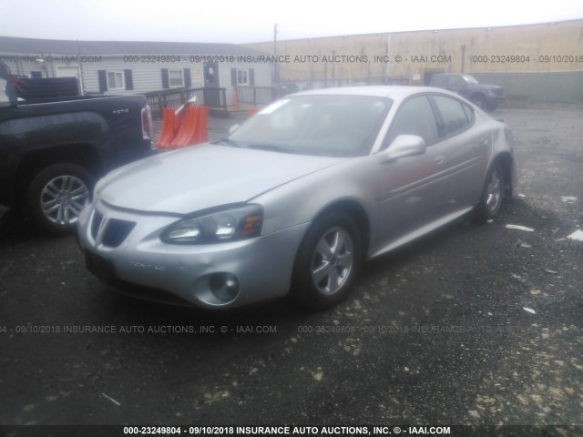 2G2WP552461224693 - 2006 PONTIAC GRAND PRIX SILVER photo 2