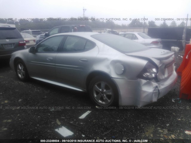 2G2WP552461224693 - 2006 PONTIAC GRAND PRIX SILVER photo 3