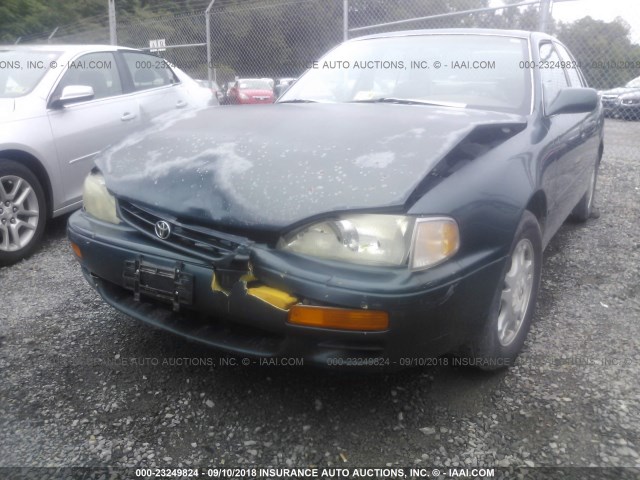 4T1BF12K4TU867499 - 1996 TOYOTA CAMRY LE/XLE/SE Жасыл фото 6