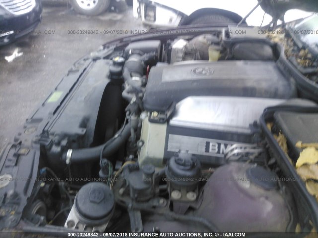 WBADE6321VBW51973 - 1997 BMW 540 I AUTOMATIC BURGUNDY photo 6