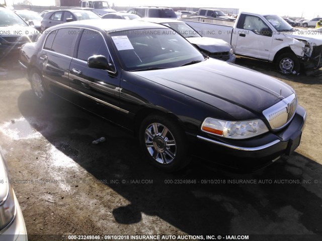 1LNHM84W07Y622495 - 2007 LINCOLN TOWN CAR EXECUTIVE L BLACK photo 1