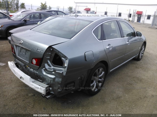 JNKAY01FX7M453429 - 2007 INFINITI M35 SPORT SILVER photo 4