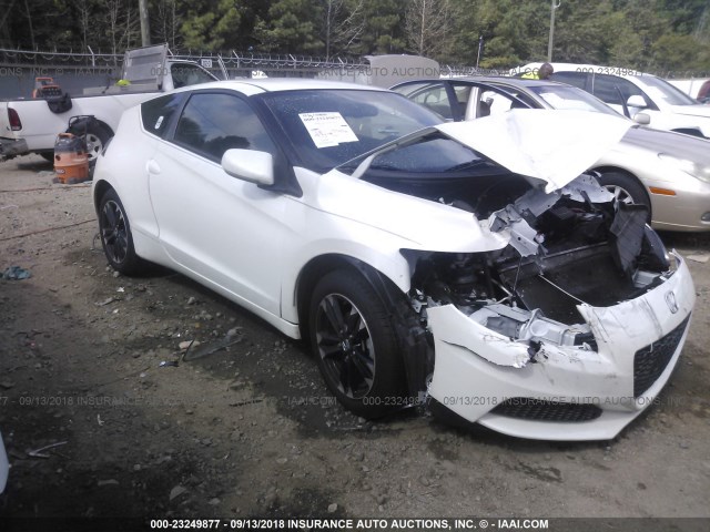 JHMZF1D47FS001411 - 2015 HONDA CR-Z WHITE photo 1