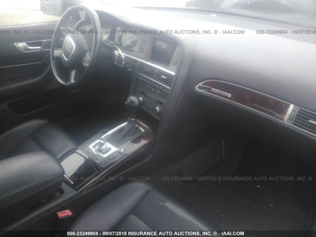 WAUDG74F05N118755 - 2005 AUDI A6 3.2 QUATTRO BLACK photo 5