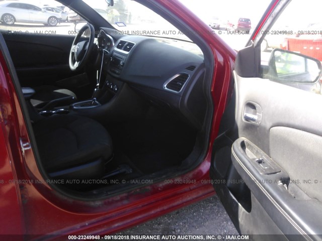 1B3BD4FG6BN540081 - 2011 DODGE AVENGER EXPRESS 红色 照片 5