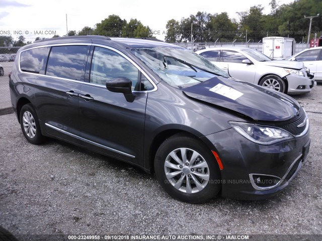 2C4RC1BG8HR576421 - 2017 CHRYSLER PACIFICA TOURING L GRAY photo 1