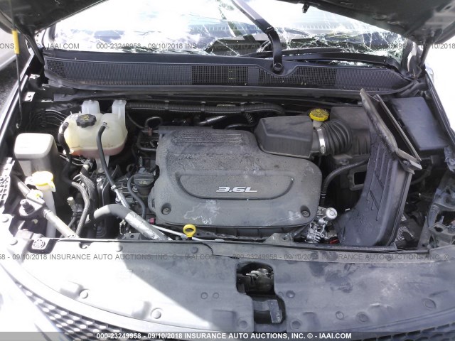 2C4RC1BG8HR576421 - 2017 CHRYSLER PACIFICA TOURING L 灰色 照片 10