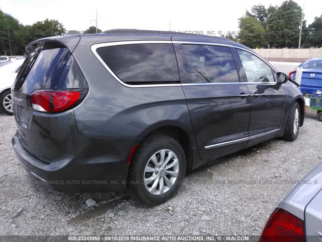 2C4RC1BG8HR576421 - 2017 CHRYSLER PACIFICA TOURING L GRAY photo 4