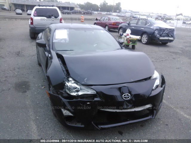 JF1ZNAA11D2717576 - 2013 TOYOTA SCION FR-S BLACK photo 6