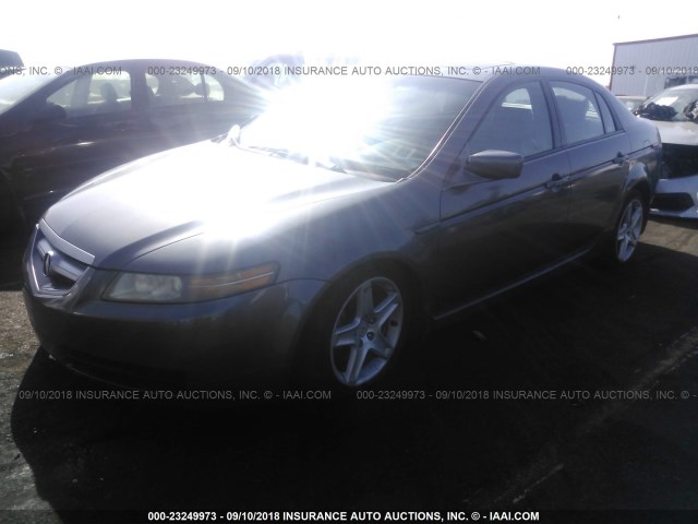 19UUA662X4A034751 - 2004 ACURA TL GRAY photo 2