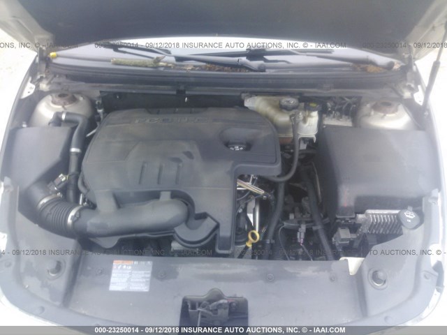 1G1ZB5E19BF158796 - 2011 CHEVROLET MALIBU LS Bej foto 10