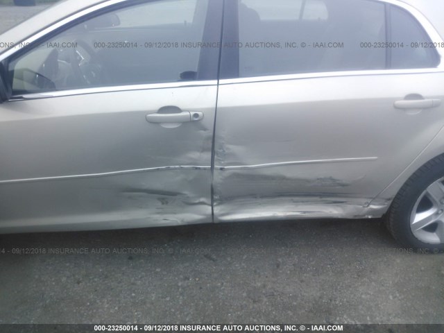 1G1ZB5E19BF158796 - 2011 CHEVROLET MALIBU LS Bej foto 6