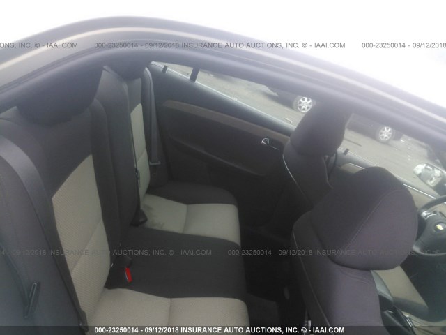 1G1ZB5E19BF158796 - 2011 CHEVROLET MALIBU LS Bej foto 8