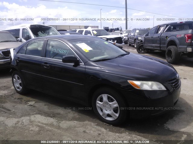 4T1BE46K77U078610 - 2007 TOYOTA CAMRY NEW GENERAT CE/LE/XLE/SE BLACK photo 1