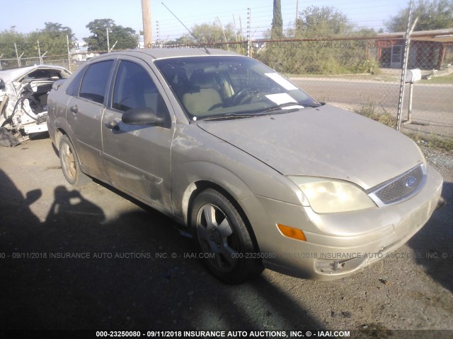 1FAFP34N77W135423 - 2007 FORD FOCUS ZX4/S/SE/SES GOLD photo 1