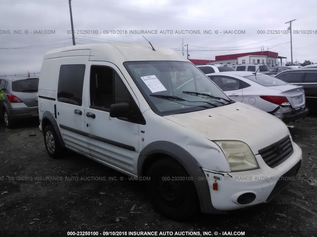 NM0KS9BN5AT030625 - 2010 FORD TRANSIT CONNECT XLT WHITE photo 1