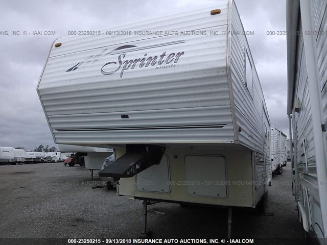4YDF27529X1007022 - 1999 KEYSTONE SPRINTER WHITE photo 2
