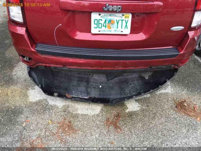 1C4NJCEB7HD182539 - 2017 JEEP COMPASS LATITUDE 红色 照片 11