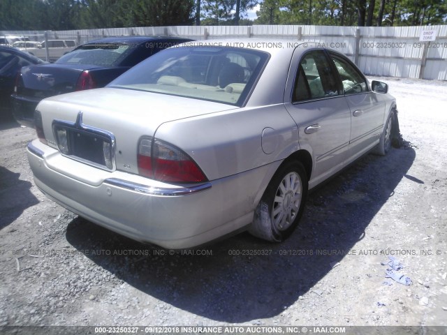 1LNHM86S05Y628465 - 2005 LINCOLN LS Dəniz mavisi foto 4