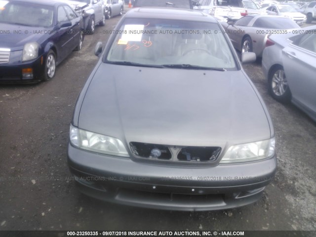 JNKCP11AXYT307464 - 2000 INFINITI G20 GRAY photo 6