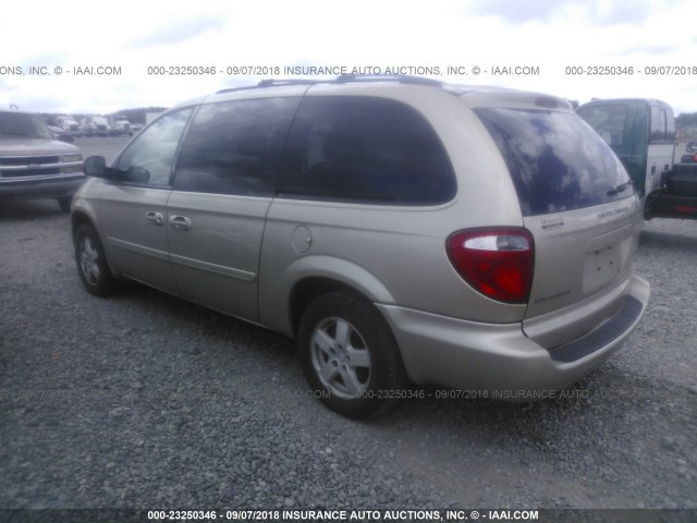 2D4GP44L46R904019 - 2006 DODGE GRAND CARAVAN SXT GOLD photo 3