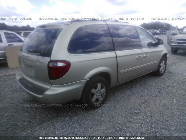 2D4GP44L46R904019 - 2006 DODGE GRAND CARAVAN SXT GOLD photo 4