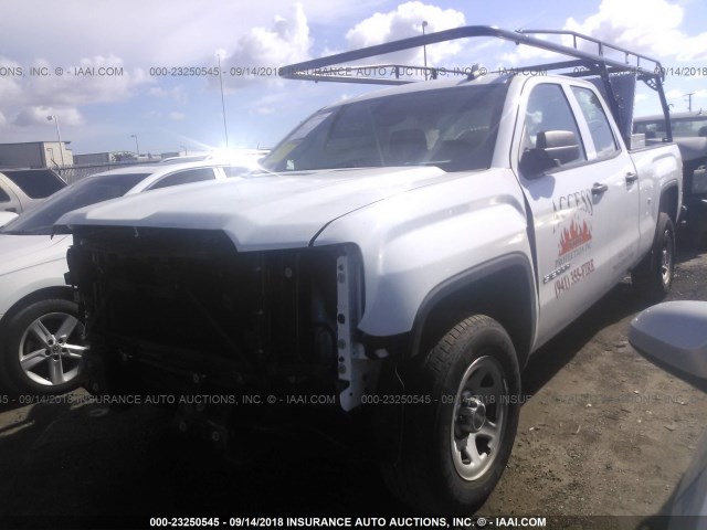 1GTR1LEC8GZ357084 - 2016 GMC SIERRA C1500 WHITE photo 2