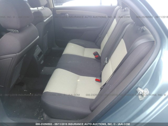 1G1ZG57B59F146498 - 2009 CHEVROLET MALIBU LS Yaşıl foto 8