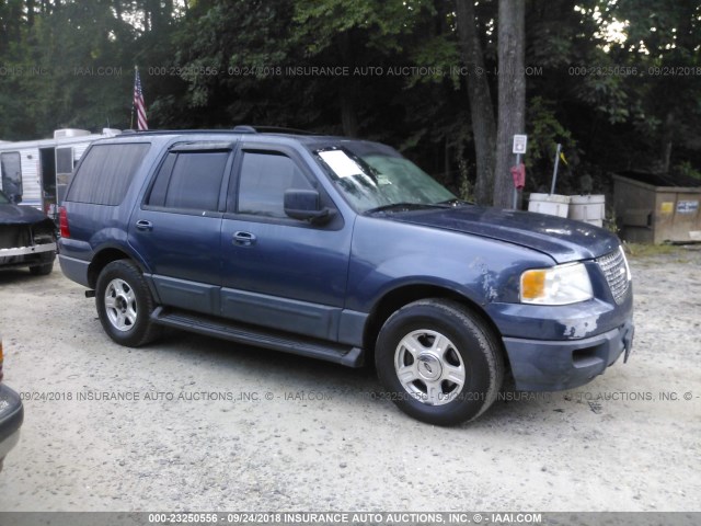 1FMFU16W23LB17643 - 2003 FORD EXPEDITION XLT BLUE photo 1