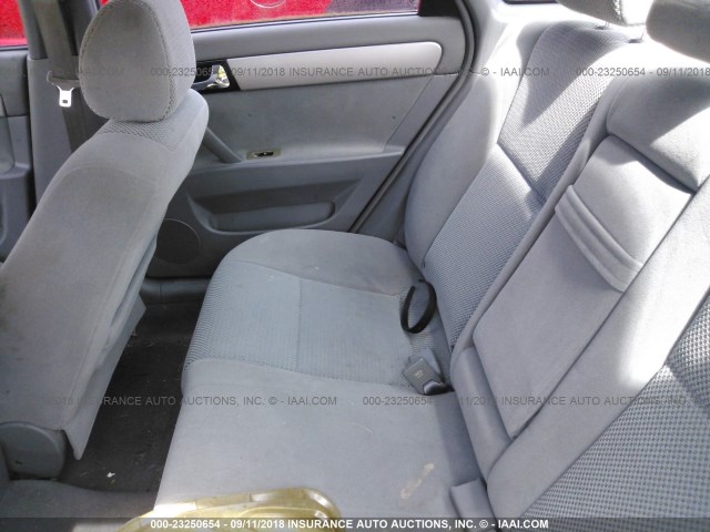 KL5JD56Z08K009024 - 2008 SUZUKI FORENZA CONVENIENCE/POPULAR GOLD photo 8