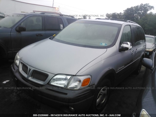 1GMDU03EXXD300530 - 1999 PONTIAC MONTANA / TRANS S  GRAY photo 2