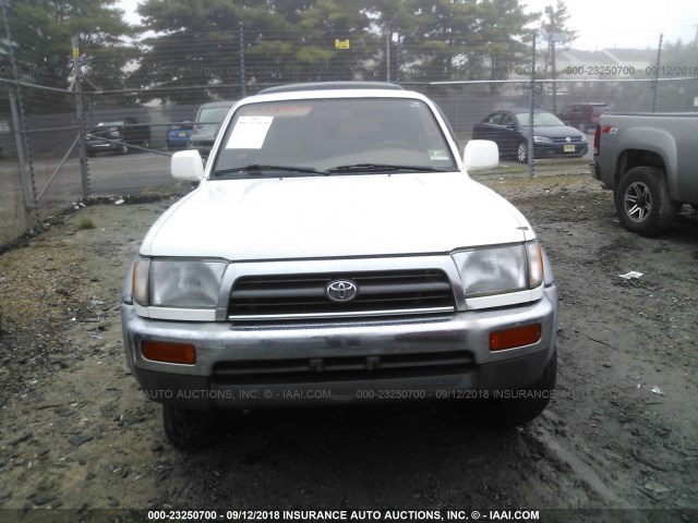 JT3HN87R0T0019163 - 1996 TOYOTA 4RUNNER LIMITED WHITE photo 6