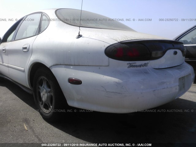 1FAFP52U3WG259638 - 1998 FORD TAURUS LX/SE WHITE photo 6