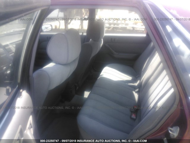 4T1SV21E5MU384903 - 1991 TOYOTA CAMRY DLX 红色 照片 8