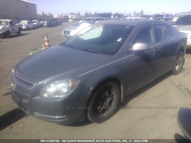 1G1ZH57B494105871 - 2009 CHEVROLET MALIBU 1LT 灰色 照片 2