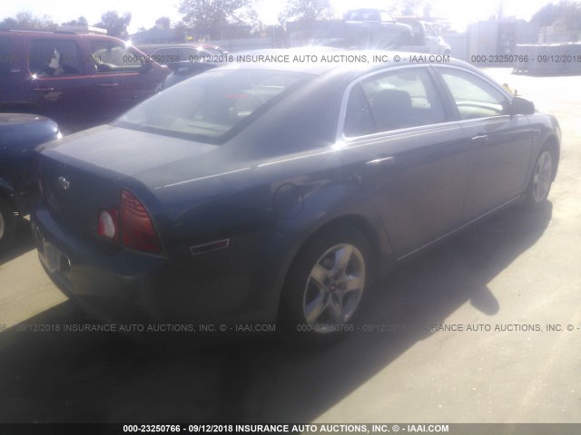 1G1ZH57B494105871 - 2009 CHEVROLET MALIBU 1LT 灰色 照片 4