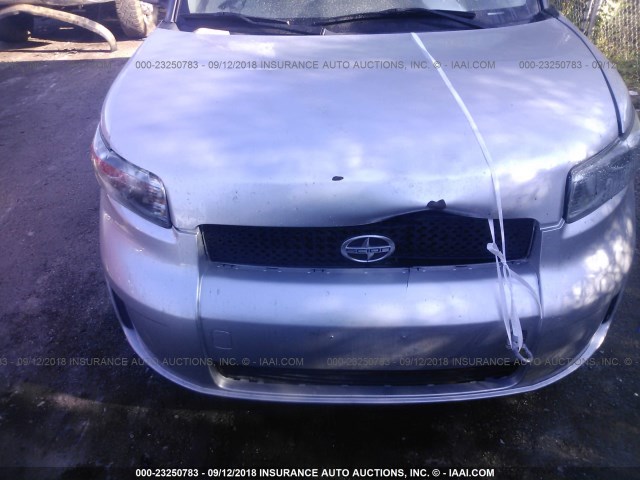 JTLZE4FE5A1113588 - 2010 TOYOTA SCION XB ვერცხლისფერი ფოტო 6