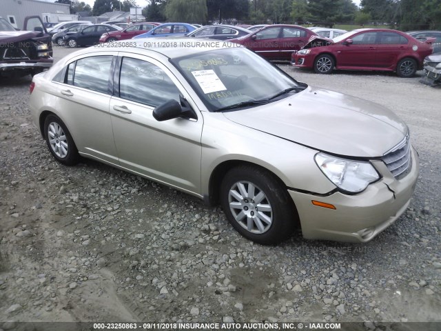 1C3CC4FB7AN116857 - 2010 CHRYSLER SEBRING TOURING GOLD photo 1