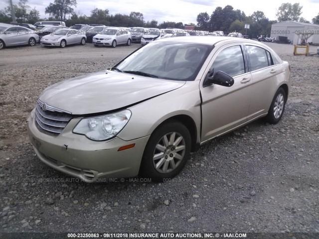 1C3CC4FB7AN116857 - 2010 CHRYSLER SEBRING TOURING GOLD photo 2