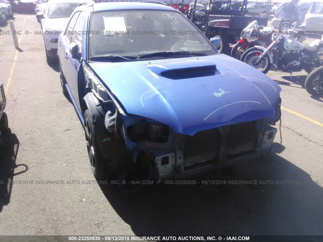 JF1GG29625G810683 - 2005 SUBARU IMPREZA WRX/VDT BLUE photo 6