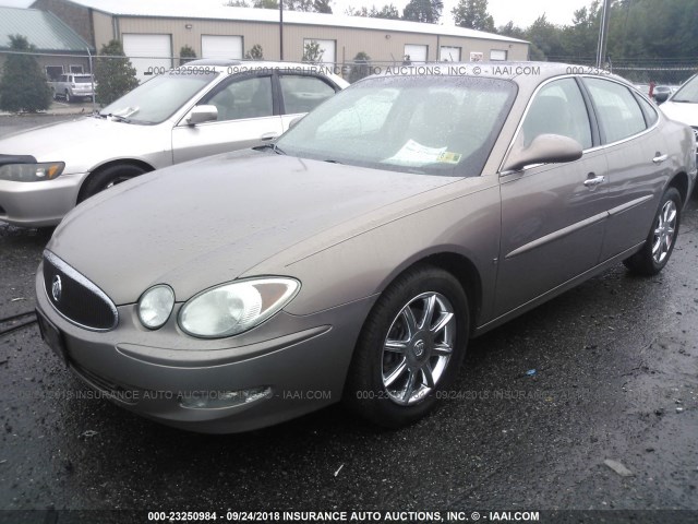 2G4WE587561206708 - 2006 BUICK LACROSSE CXS Navy photo 2