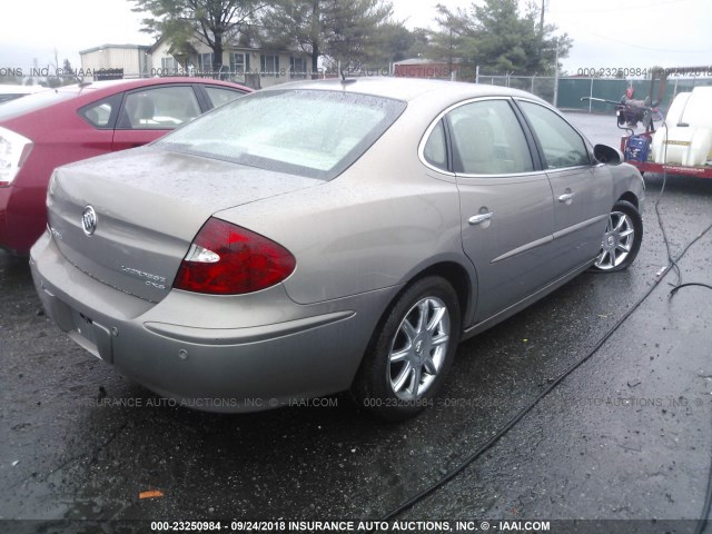 2G4WE587561206708 - 2006 BUICK LACROSSE CXS Navy photo 4