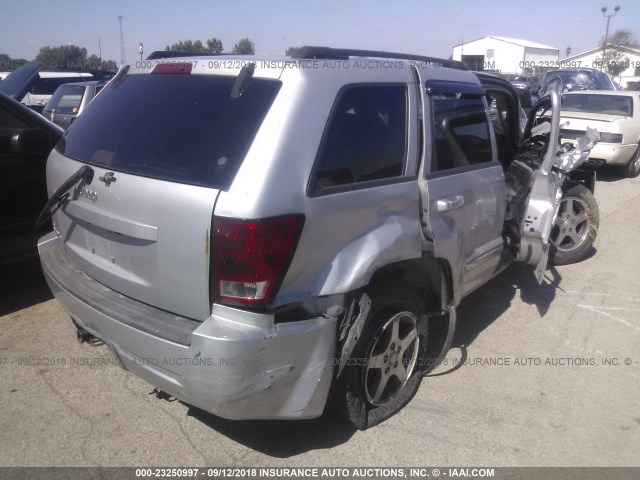 1J4GR48K76C259281 - 2006 JEEP GRAND CHEROKEE LAREDO/COLUMBIA/FREEDOM 银色 照片 4