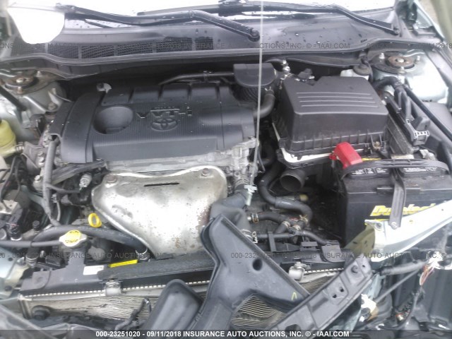 4T1BF3EK9BU637995 - 2011 TOYOTA CAMRY SE/LE/XLE ტალღისფერი ფოტო 10